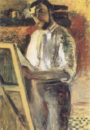 Self-Portrait in Shirtsleeves (mk35), Henri Matisse